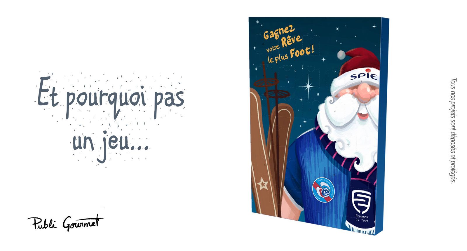 Calendrier de l'avent - Chocolat d’événement - Publigourmet