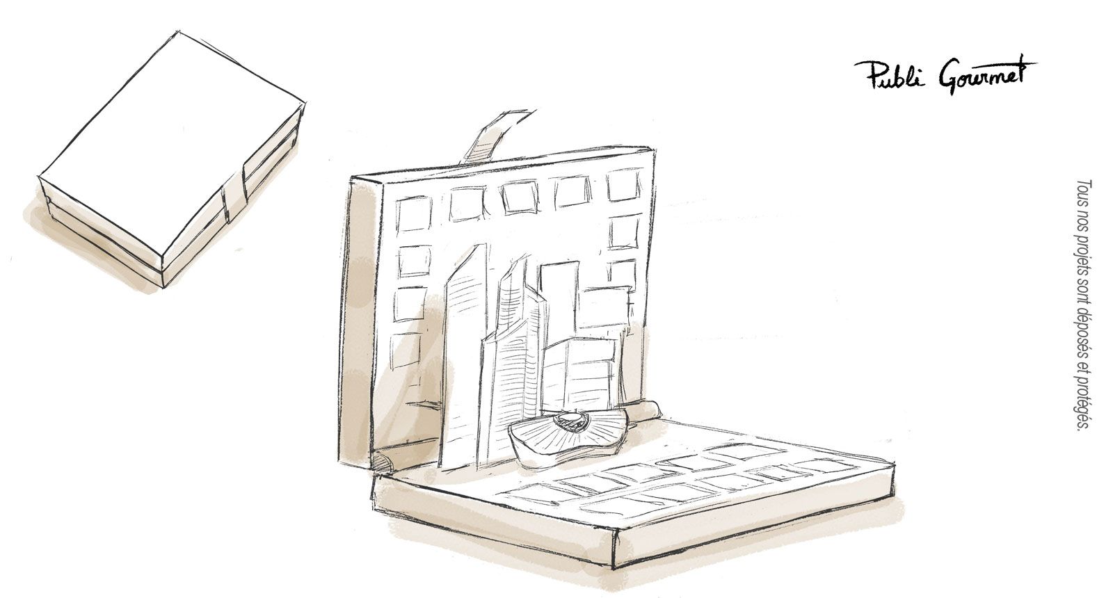 Calendrier de l'avent - Chocolat d’événement - Publigourmet